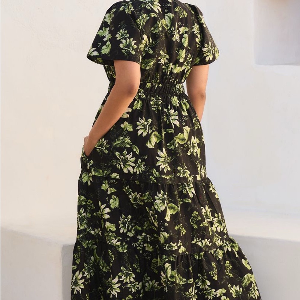 ANTHROPOLOGIE SOMERSET MAXI DRESS! NWT - Picture 4 of 11